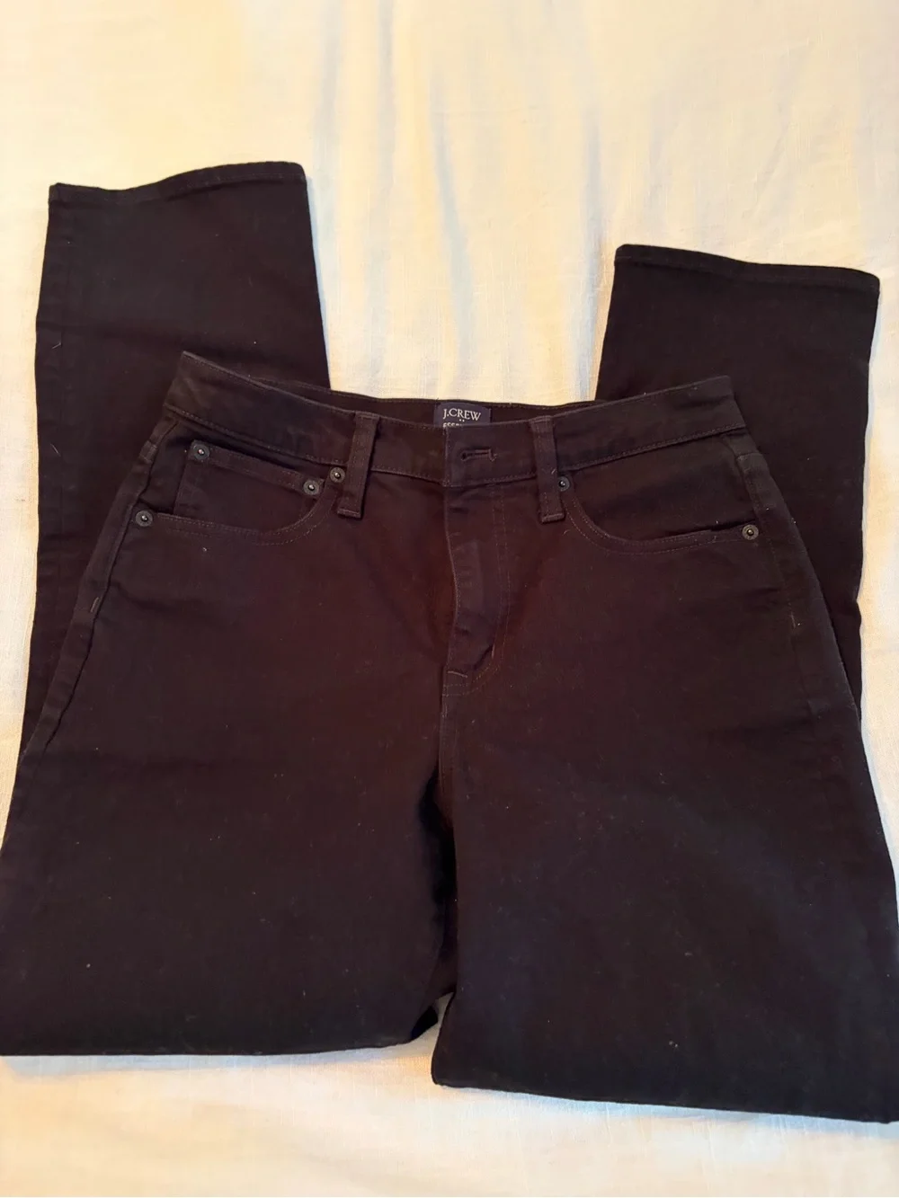 J. Crew black skinny jeans women’s size 27